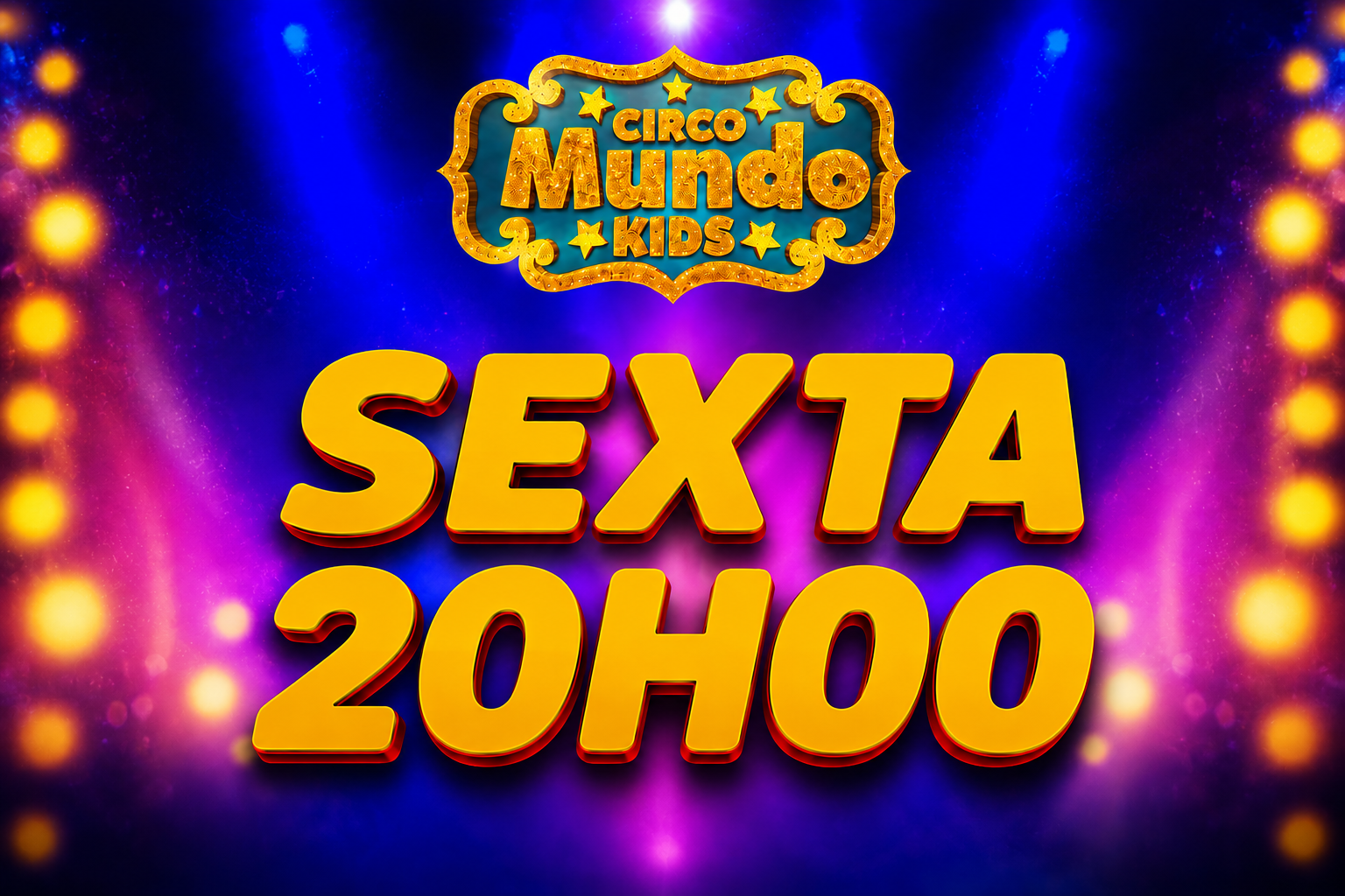 TEMPORADA EM PETROLINA | Dia 16/10 Sexta-feira | Sessão 20h