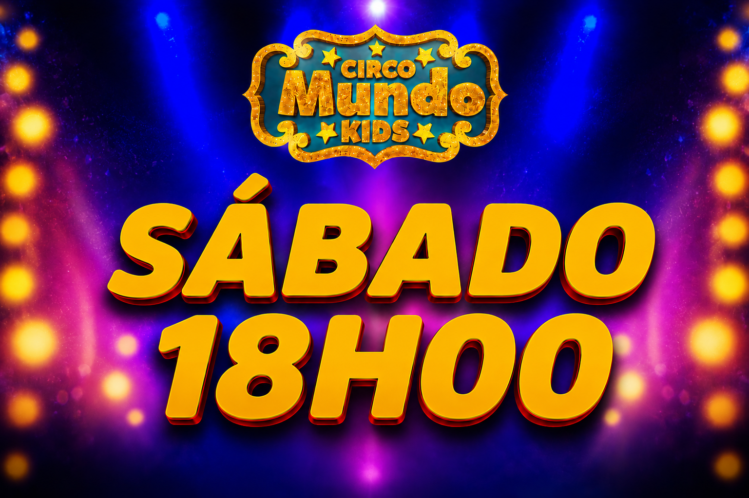 TEMPORADA EM PETROLINA | Dia 17/10 Sábado | Sessão 18h