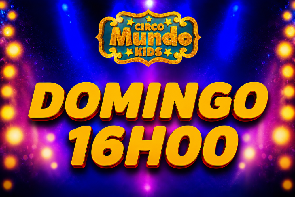 TEMPORADA EM PETROLINA | Dia 18/10 Domingo | Sessão 16h